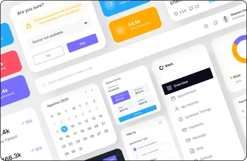 Doctor Web App Design
